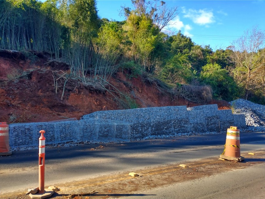 Serra e Hortênsias EGR avança frente de obras na ERS 115 Site EGR