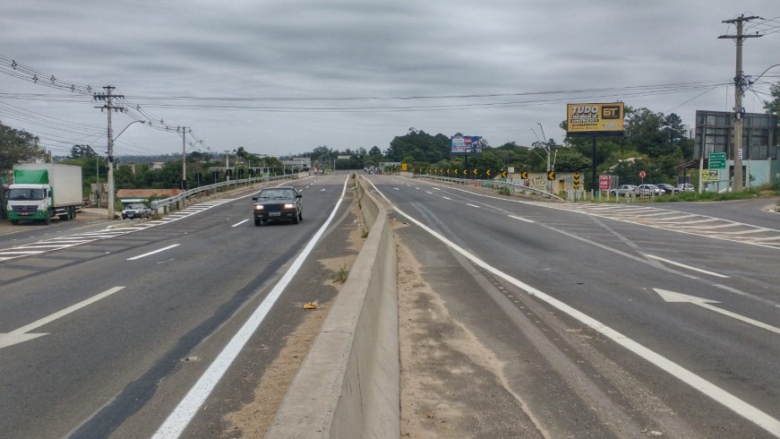 Pistas duplas liberadas na ERS-040