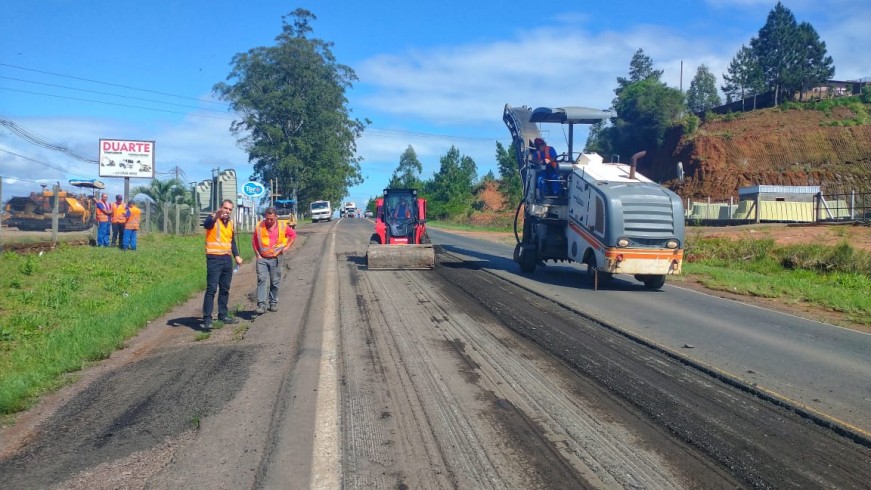 Obras nas rodovias da EGR Raphael Nunes