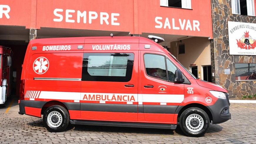 Nova ambulância NP 6 9 2024